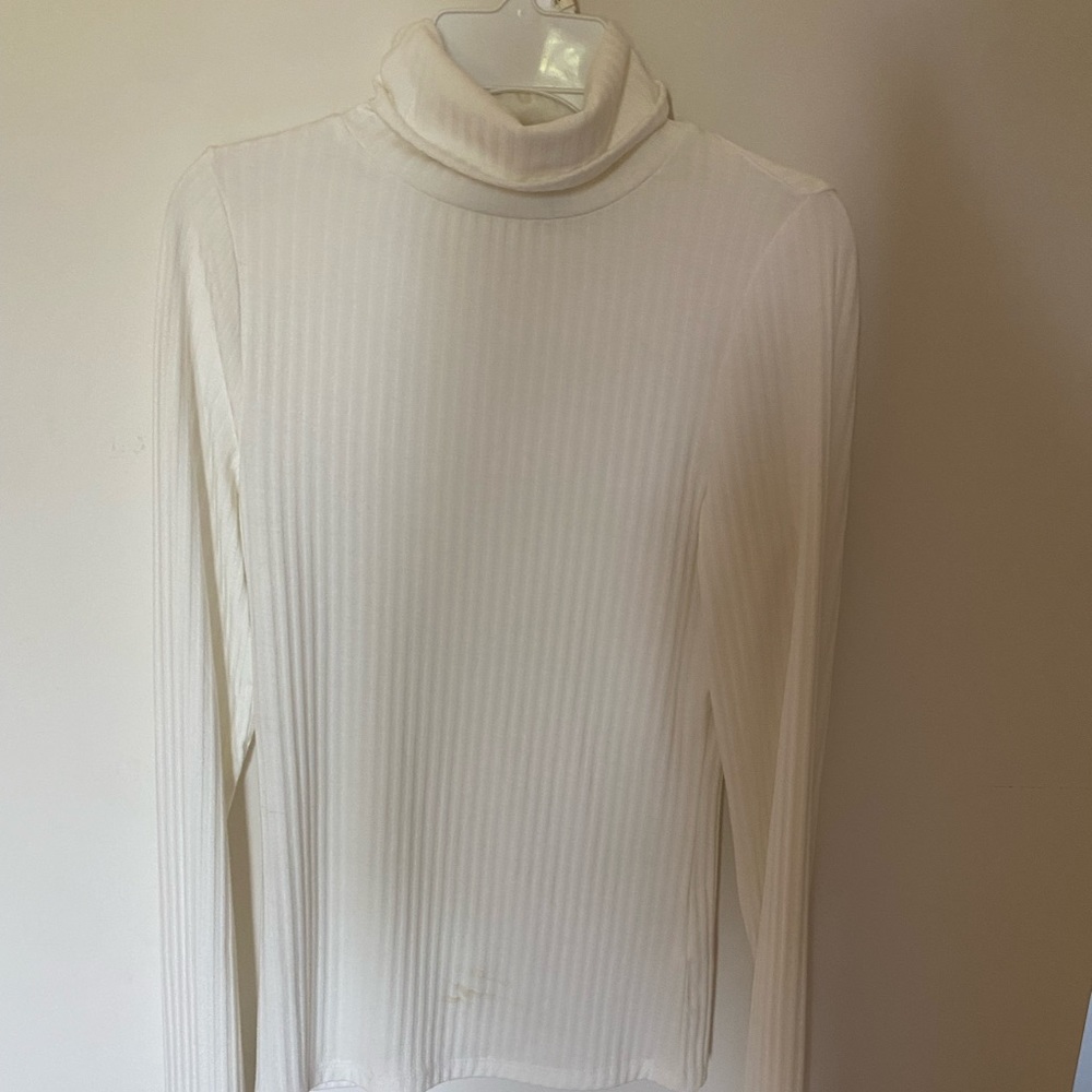 white turtleneck